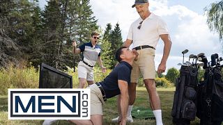 MEN - Dick Dawson Gets Pranked By Dallas Steele On The Golf Course And Ends Up Riding His Big Club